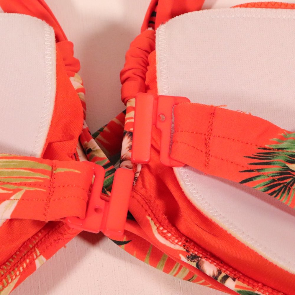 NWT Seafolly Ocean Alley Twist Bandeau Bikini Top - Picture 10 of 14